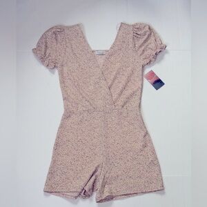 Floral Pink Jumpsuit